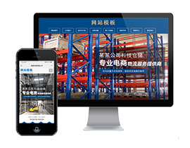 優(yōu)質倉儲物流三網一體模板